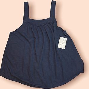 Free People Good For You Tank Top Black S